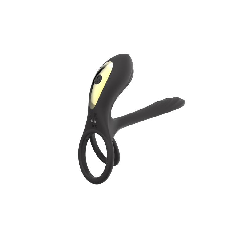CDX-424 Male Sex Toys Vibrating Cock Ring for Couples Clitoral Stimulator 
