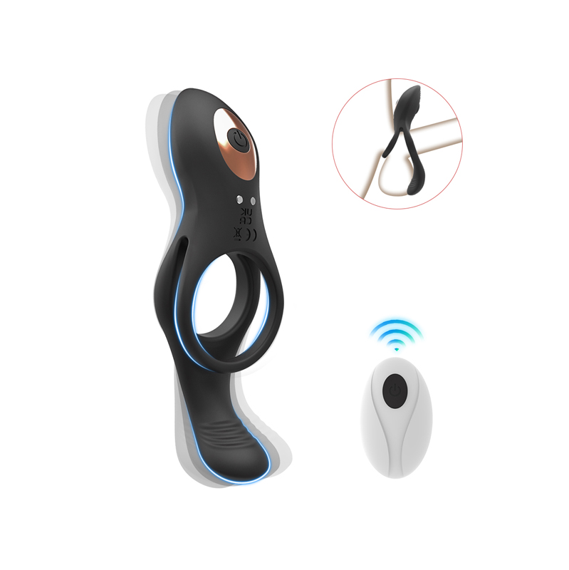 CDX-473 Vibrating Cock Ring with Clitoral Vibrator